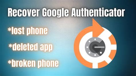 recover google authenticator|How do you restore accounts that were linked to your Google ...